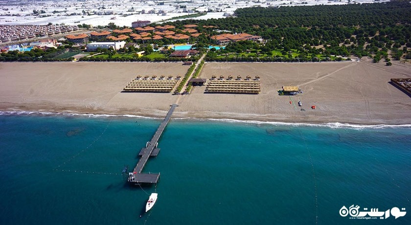 دورنمای زیبای هتل شاه این پارادایز